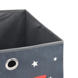 Foldable Storage Boxes 10 pcs Grey 32x32x32 cm Non-woven Fabric 4018988