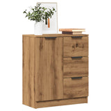Sideboard Artisan Oak 60x30x70 cm Engineered Wood 856837