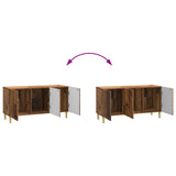 TV Cabinet Old Wood 99 x 34.5 x 50 cm Engineered Wood 894723