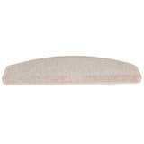 Stair mats Other 10 pcs Taupe 65 x 24 x 4 cm 149763