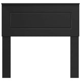Headboard Black Oak Engineered wood 888342