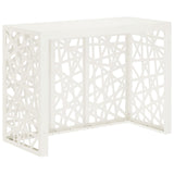 Air Conditioner Cover White 110 x 50 x 80 cm Steel 8014165