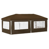 Pop-up Party Tent 575 x 289 x 245 cm Taupe 42019795