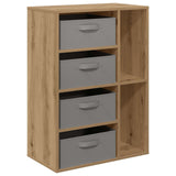Sideboard with Drawer Artisan Oak 60 x 33.5 x 84 cm 8000475