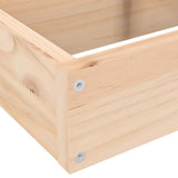 Garden Planter 4-Tier 80.5x79x36 cm Solid Wood Pine 825317