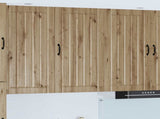 Wall Cabinet LUCCA Artisan Oak 50 x 31 x 100 cm Engineered Wood 885134