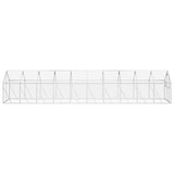 Aviary Silver 1.79x10x1.85 m Aluminium 3155800