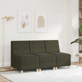 Modular Sofa Unit Armless Army Green 55 x 74 x 82 cm 4108511
