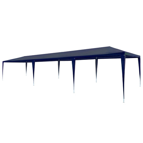 Party Tent 3x9 m PE Blue 45084