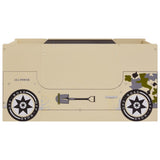 3 Piece Kids Table and Chair Set Off-road Car Design MDF 10406