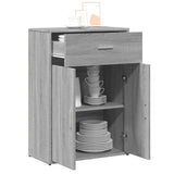 Sideboard Grey Sonoma 60x30x84 cm Engineered Wood 840497