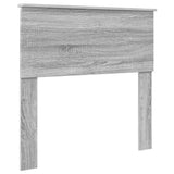 Headboard Grey Sonoma Engineered wood 888337
