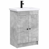 Bathroom Furniture Set Concrete Grey 56 x 37.5 x 81 cm 3404187