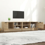 TV Cabinets 2 pcs Sonoma Oak 80x35x36.5 cm Engineered Wood 811473