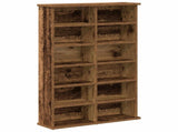 CD Cabinet Old Wood 60 x 17 x 92 cm Engineered Wood 8012742
