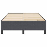Platform Bed Frame Dark Grey 120 x 190 cm Fabric 3337398