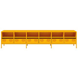 TV Cabinet Mustard Yellow 202x39x43.5 cm Cold-rolled Steel 3307158