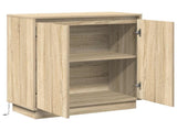 LED Sideboard for Sonoma Oak 71 x 34.5 x 75 cm Engineered Wood 869644