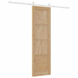 Sliding Door Brown 61 x 198.5 cm Solid Pine Wood 3333240
