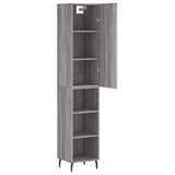 Highboard Grey Sonoma 34,5x34x180 cm Engineered Wood 3198999