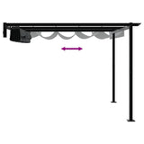 Gazebo 300 x 300 x 200 cm Anthracite Polyester 4003972