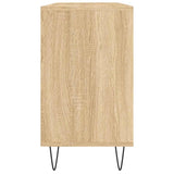 Bathroom Cabinet Sonoma Oak 80x33x60 cm Engineered Wood 831631