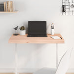 Table Top 80x60x cm Untreated Solid Wood Oak 3156298