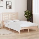 Bed Frame without Mattress 120x190 cm Small Double Solid Wood 3104318