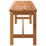Garden Bench 110x35x45 cm Solid Wood Acacia 319419