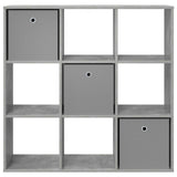 Sideboard with Drawer Concrete Grey 102 x 31 x 99.5 cm 8000495