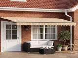 Manual Retractable Awning with LEDs 5 x 3 m 3419504