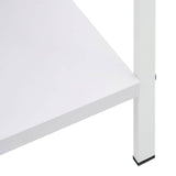 5-Layer Book Shelf White 60x27.6x158.5 cm Engineered Wood 288228