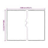Clear Tarpaulin with Eyelets 4x12 m Polyethylene 4018567