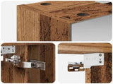 Bathroom Mirror Cabinet Old Wood 60 x 14.5 x 70 cm 889197