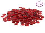 Glass Nugget 17-19 mm Scarlet Glass 42041598