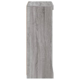 Sideboard with LED Lights Grey Sonoma 60.5x37x100 cm 836712