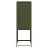Highboard Olive Green 36x39x107 cm Steel 846534