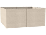 4 Pack Replacement Gazebo Curtains Privacy Panel for Most 3 x 4m Gazebo Canopy Pavillion Outdoor T3398P310889