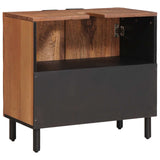 Bathroom Sink Cabinet Brown 62 x 33 x 58 cm Solid Mango Wood 4017919