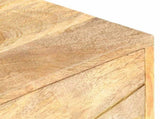285876 Bedside Cabinet 40x30x50 cm Solid Mango Wood