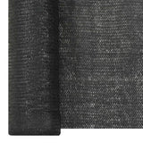ZNTS Privacy Net Black 1x25 m HDPE 150 g/m² 149336