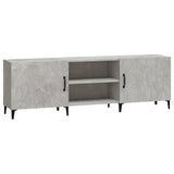TV Cabinet Concrete Grey 150x30x50 cm Engineered Wood 812631