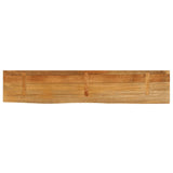 Table Top Live Edge 160x30x2.5 cm Solid Wood Mango 370532