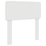 Headboard Gloss White Engineered wood 888610