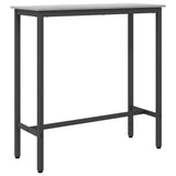 Table Grey Sonoma 100 x 40 x 100.5 cm Engineered Wood and Steel 873741