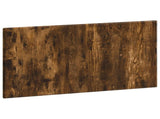 Wall-Mounted Headboard BREDA Smoked Oak Engineered Wood 897640