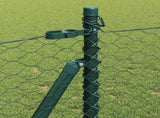 Welded Wire Fence with Concrete Base 25 x 1 m 3353518