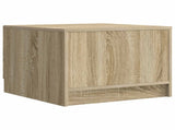 Coffee Table Sonoma Oak 49 x 50 x 37 cm Engineered Wood 895887