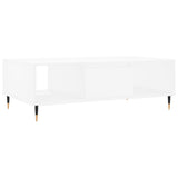 Coffee Table White 104x60x35 cm Engineered Wood 827076