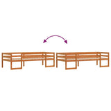 Kids' Bed Frame without Mattress Wax Brown 80x200 cm 846863